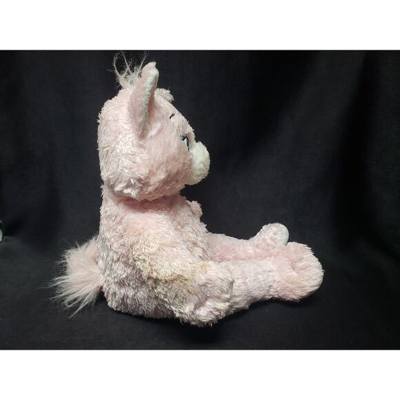 Build A Bear Pink Sassy Disney Aristocats Marie Heart Kitty Plush Stuffed Animal - Picture 4 of 11